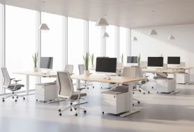 Как организовать офис в стиле минимализм: советы по подбору мебели